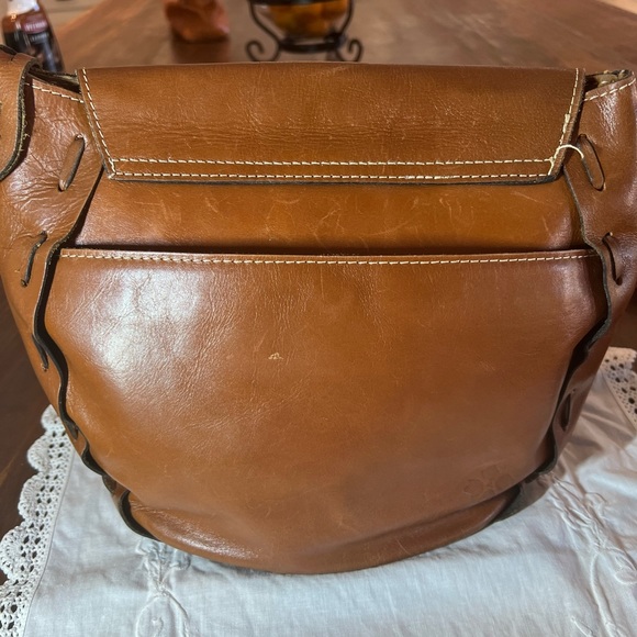 Patricia Nash Cavallina Tooled Leather Shoulder/ Saddle Handbag - Picture 5 of 12